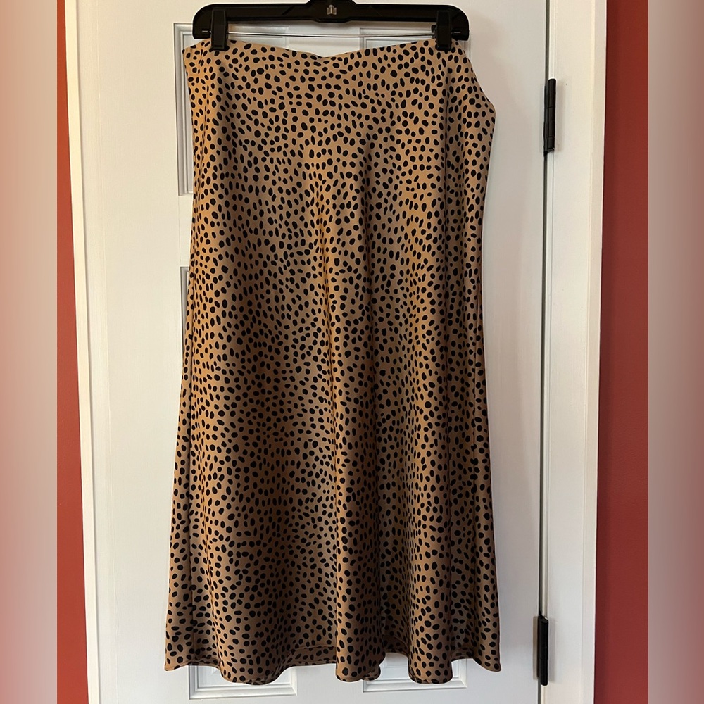 J. CREW GWYNETH SLIP SKIRT  L